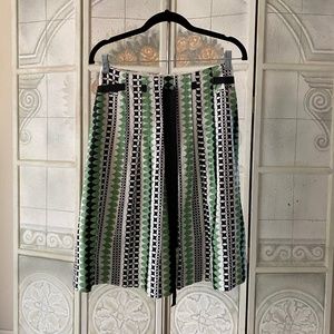 Honigman | Mod Retro Print Skirt - Sz 40 EUR